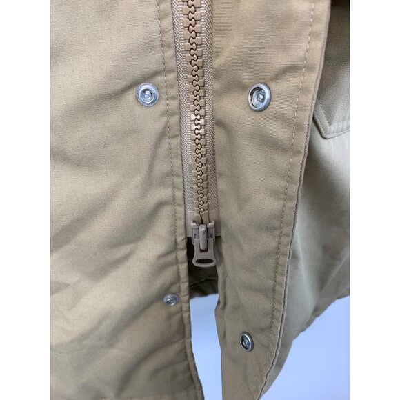 Mens Unisex VTG Porsha by Winer Full Length Winter Coat Utility Khaki Sz M 7026 - Picture 7 of 16